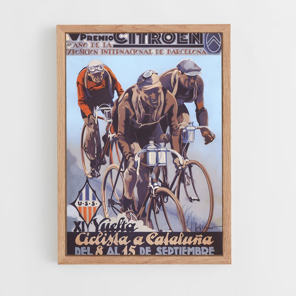 Poster Pédales en Fête – affiche Cyclisme (vue 4)